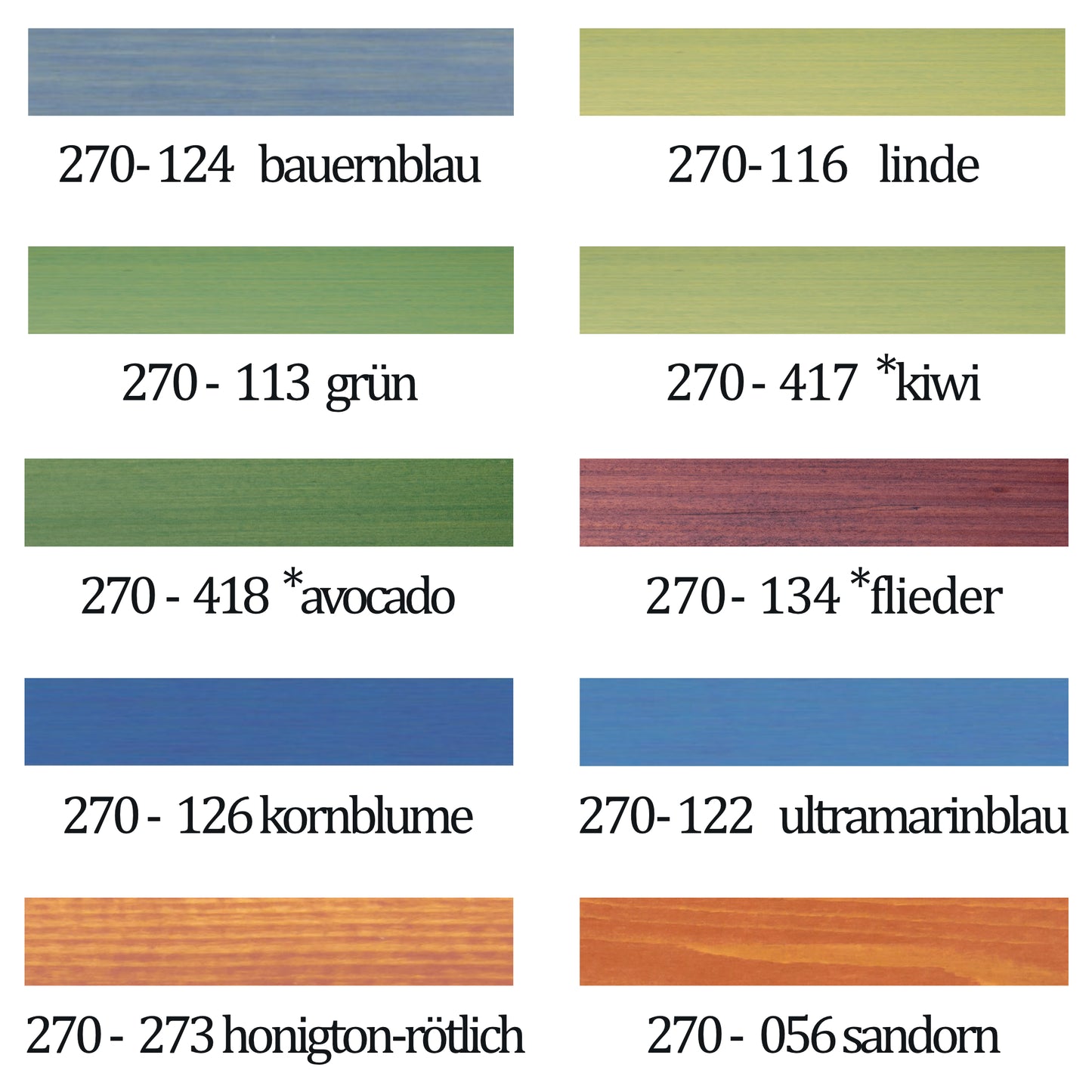 Holzlasur (seidenglänzend) | Livos KALDET Nr. 270