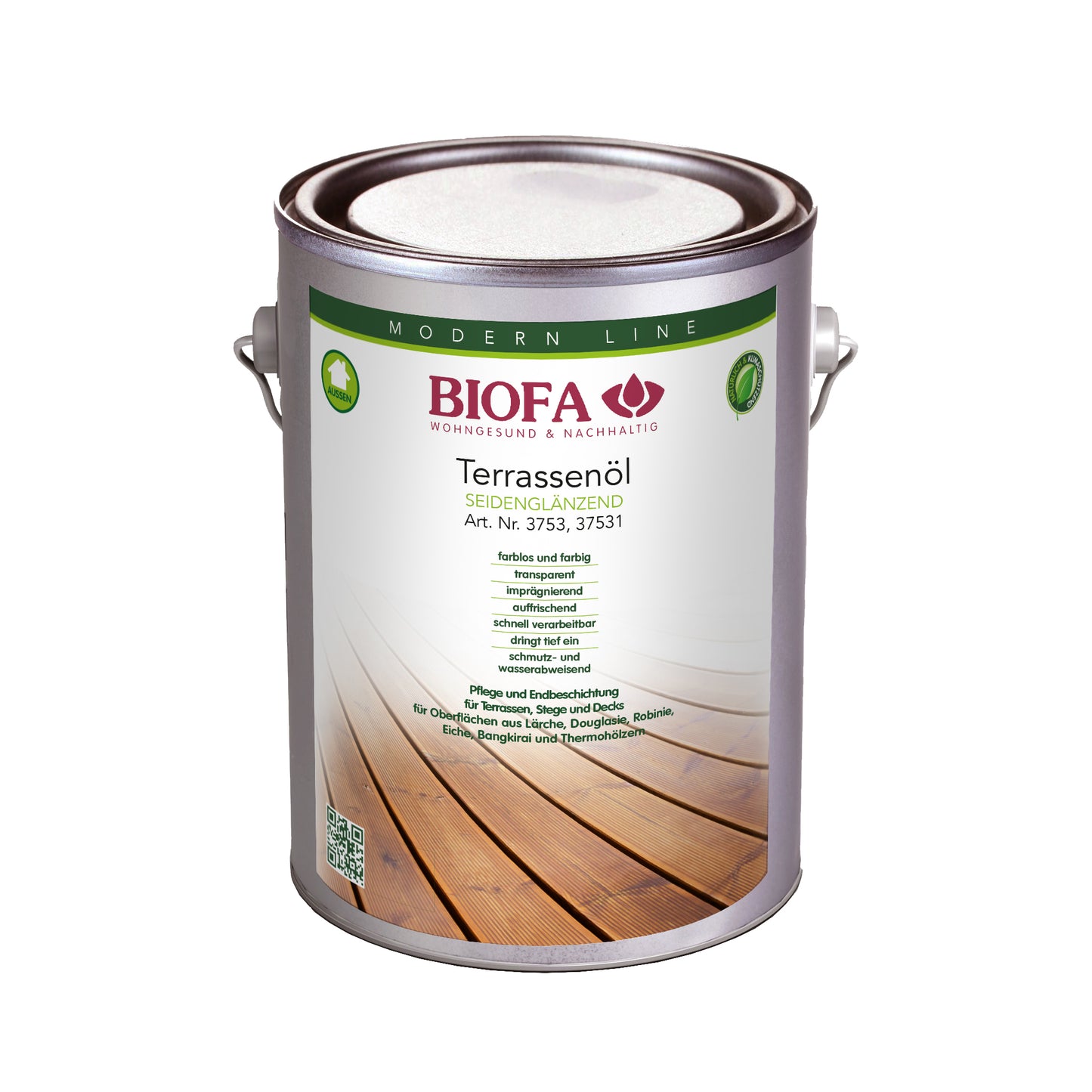 Terrassenöl farblos (3753) | Biofa