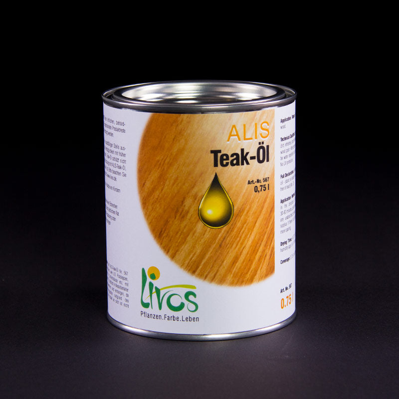 Teak-Öl (seidenmatt) | Livos ALIS Nr. 567