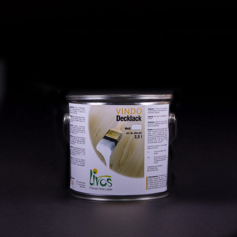 Decklack für Allergiker | Livos VINDO Nr. 650