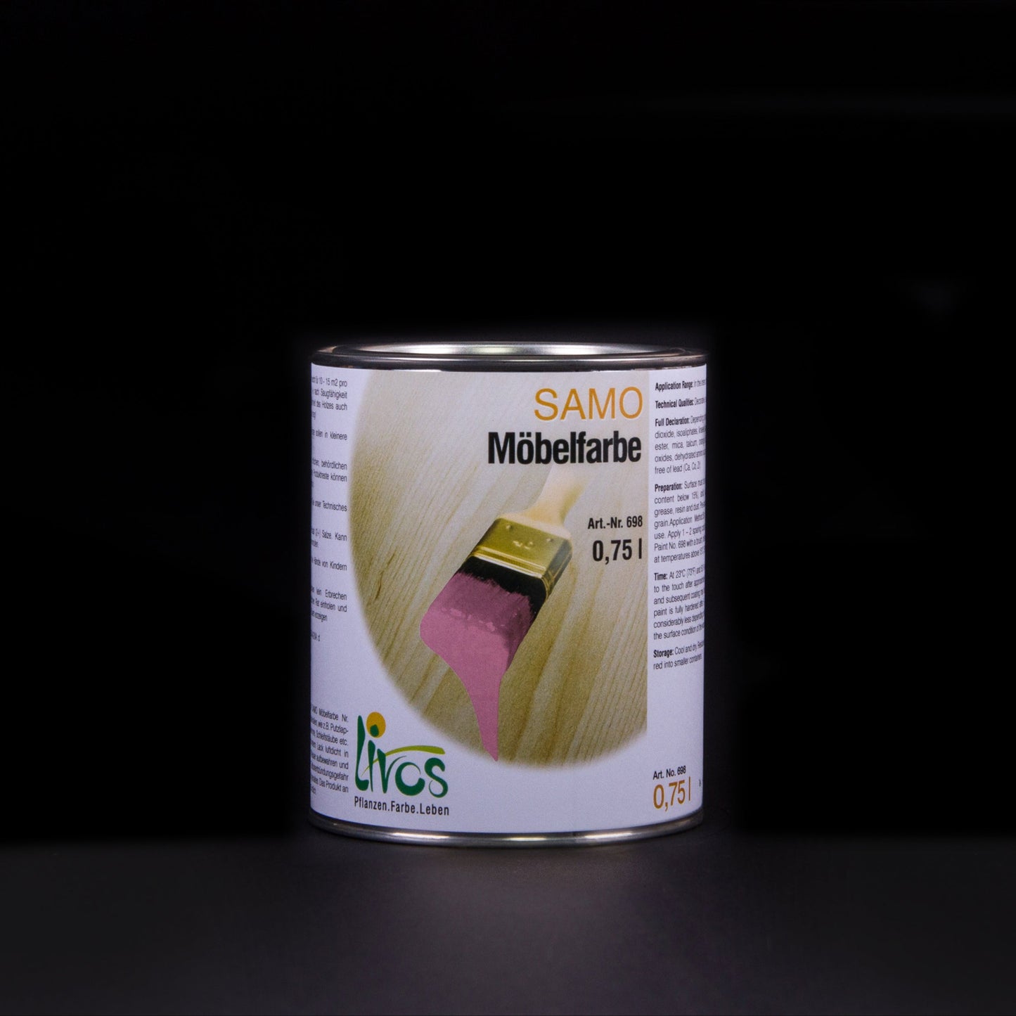 Möbelfarbe (seidenmatt) | Livos SAMO Nr. 698