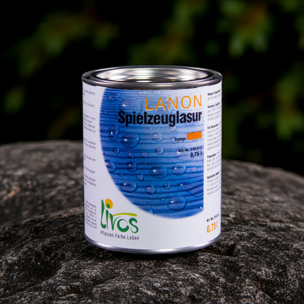 Spielzeuglasur (seidenglänzend) | Livos LANON Nr. 210