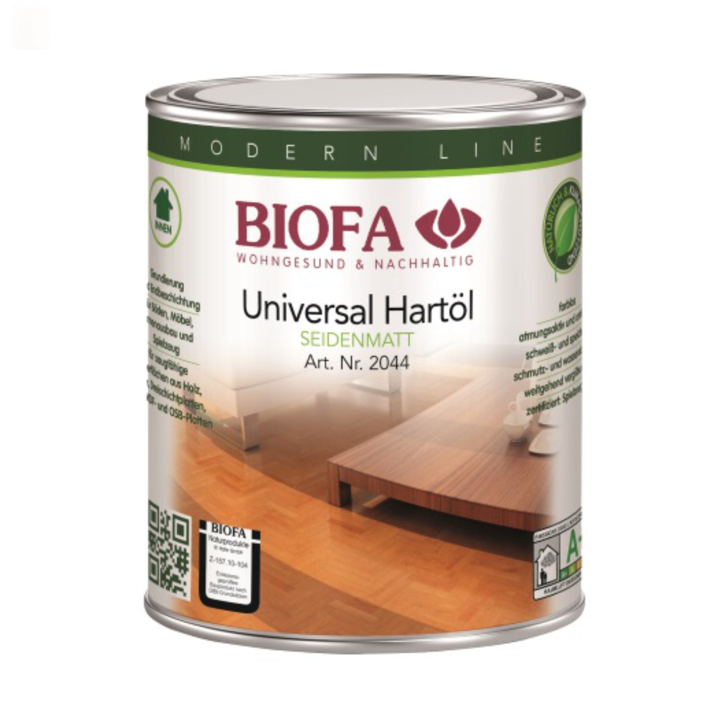 Universal Hartöl seidenmatt (2044) | Biofa