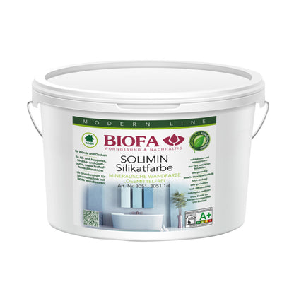Silikatfarbe weiß (3051) | SOLIMIN Biofa