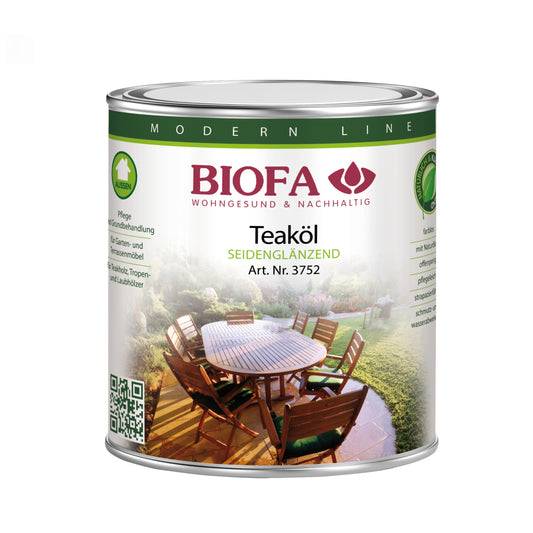 Teaköl für Gartenmöbel (3752) | Biofa