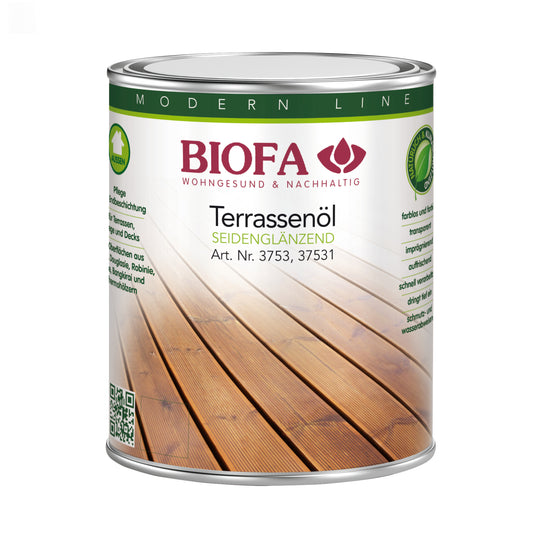 Terrassenöl farblos (3753) | Biofa