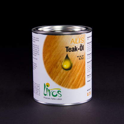 Teak-Öl (seidenmatt) | Livos ALIS  Nr. 567