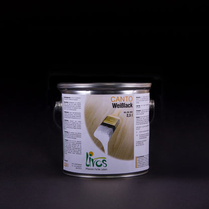 Weißlack für Allergiker | Livos CANTO  Nr. 645