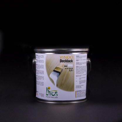 Decklack für Allergiker | Livos VINDO  Nr. 650