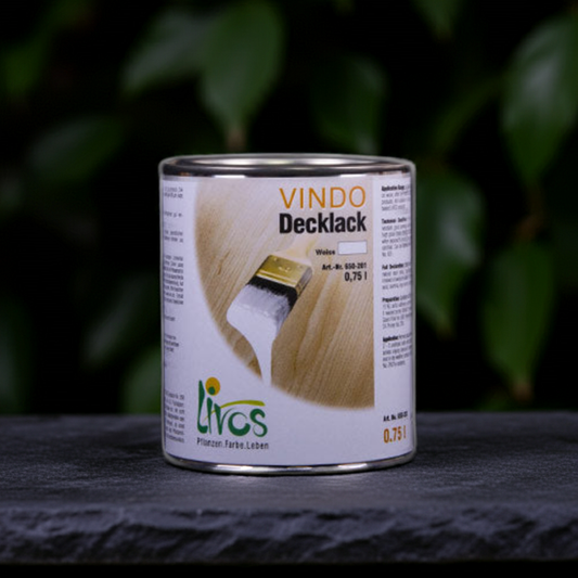 Decklack für Allergiker | Livos VINDO  Nr. 650